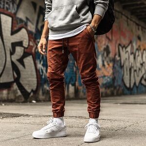 Lululemon ABC Warpstreme Jogger Date Brown Men’s Pants Size M Athleisure